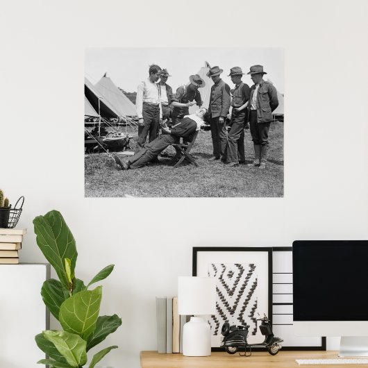 Steady Hand: 1908 Poster (Thuiskantoor)