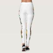 Steady Striders Schattige Hardloopclub Dieren Vrie Leggings (Achterkant)