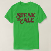 Steak & Ale Restaurant T-shirt (Design voorkant)