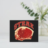 Steak Briefkaart (Staand voorkant)