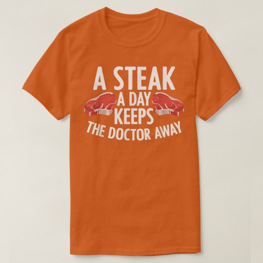 Steak Carnivore Grilling Master Meat Eater Meat Lo T-shirt (Design voorkant)