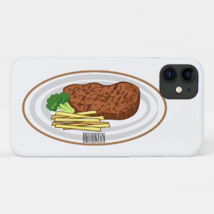 Steak cartoon illustratie Case-Mate iPhone case