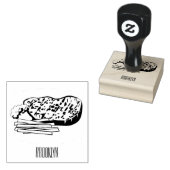 Steak cartoon illustratie rubberstempel (Gestempeld)