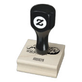Steak cartoon illustratie rubberstempel (Stempel)