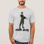 Steak Eater - T-Shirt W/Solid Hank (Voorkant)