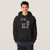Steak Eggs Butter Bacon Keto Diet Ketogene Hoodie (Voorkant volledig)