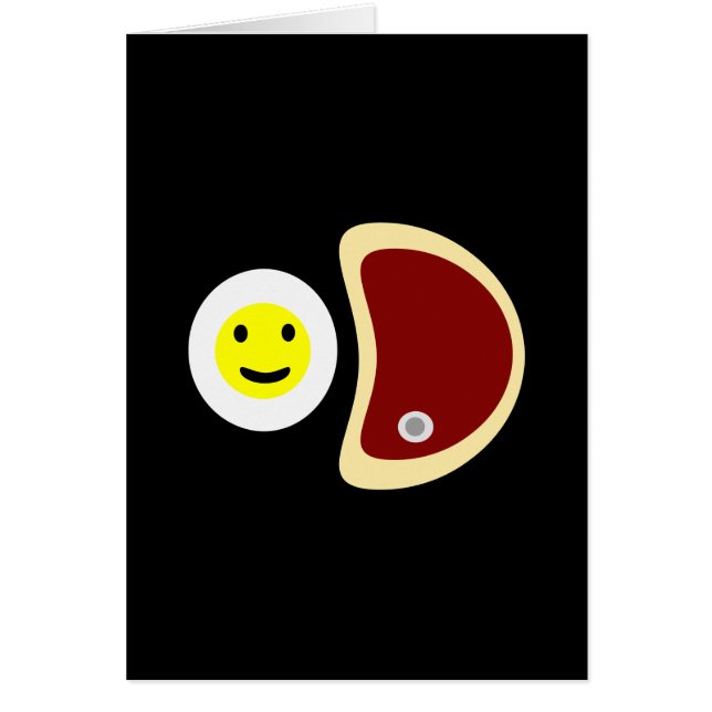 Steak en eieren (Voorkant)