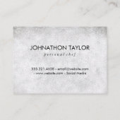 Steak en eieren visitekaartje (Achterkant)