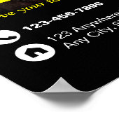 Steak House, Steak Resto, Restaurant  Poster (Hoek)