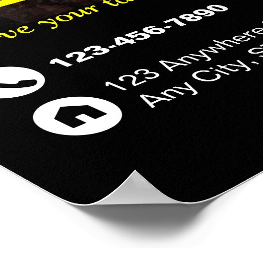 Steak House, Steak Resto, Restaurant  Poster (Hoek)