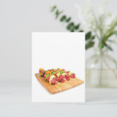 Steak Kabob Briefkaart (Staand voorkant)