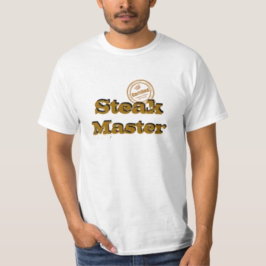 Steak Master Certified T-shirt (Voorkant)