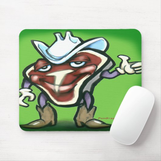 Steak Muismat (Met muis)