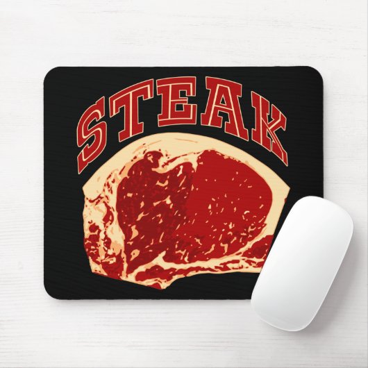 Steak Muismat (Met muis)