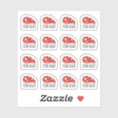 Steak Night Maaltijd Avondmaal Koken Menu Bujo Pla Sticker (Vel)