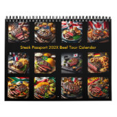 Steak Passport 2025/2026 Rundvleeskalender Kalender (Hoes)