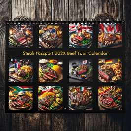 Steak Passport 2025/2026 Rundvleeskalender Kalender