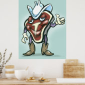 Steak Poster (Keuken)