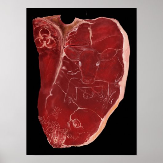 Steak Poster (Voorkant)