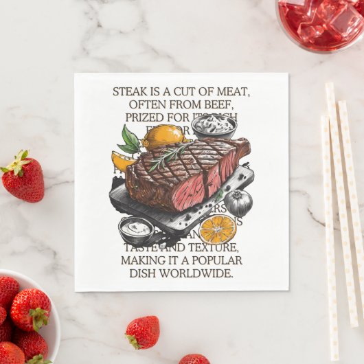 Steak schets van CallisC Arts Servet (Insitu)