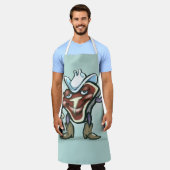 Steak Schort (Gedragen)