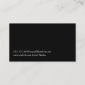 Steak slager visitekaartje (Achterkant)