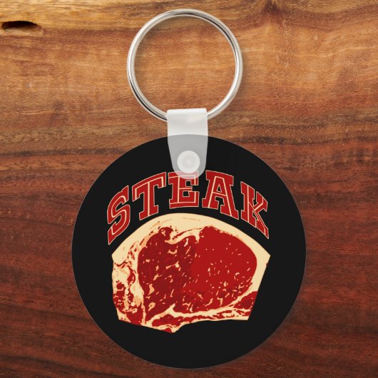 Steak Sleutelhanger (Voorkant)