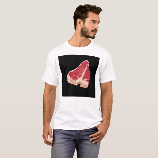 Steak T-shirt (Voorkant volledig)