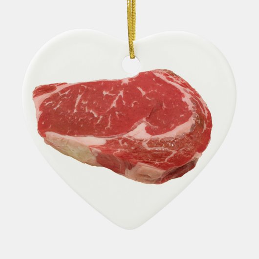 Steak-versiering Keramisch Ornament (Voorkant)