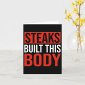 Steaks bouwden dit lichaam kaart (Gele Bloem)