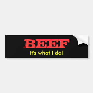 Steaks Bumpersticker