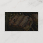 Steaks Food Dinner Grilling Visitekaartje (Achterkant)