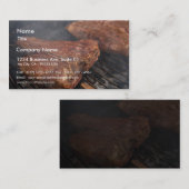 Steaks Grilling Barbecue Grills Meat Visitekaartje (Voorkant / Achterkant)