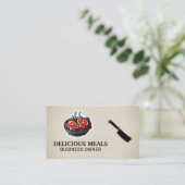 Steaks op de Grill Visitekaartje (Staand voorkant)