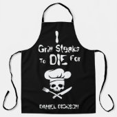 Steaks to DIE For Schort (Voorkant)