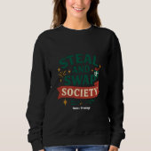Steal And Swap Society — Funny Gift Exchange Party Trui (Voorkant)