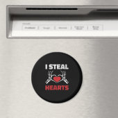 Steal Hearts Valentijnsdag Funny Skeleton Hand Magneet (Insitu (Vaatwasser))