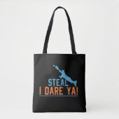 Steal I Dare Ya-Baseball Shirt Canvas tas (Voorkant)