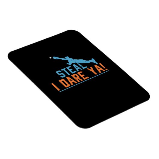Steal I Dare Ya-Baseball Shirt Magneet (Rechterzijde)