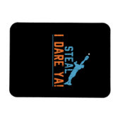 Steal I Dare Ya-Baseball Shirt Magneet (Horizontaal)