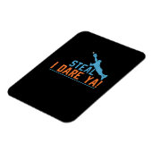 Steal I Dare Ya-Baseball Shirt Magneet (Linkerzijde)