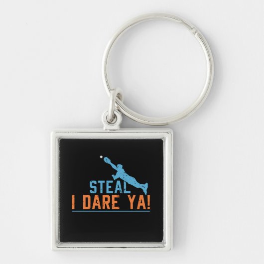 Steal I Dare Ya-Baseball Shirt Sleutelhanger (Voorkant)