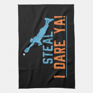 Steal I Dare Ya - Baseball Softball Shirt Kitchen  Theedoek