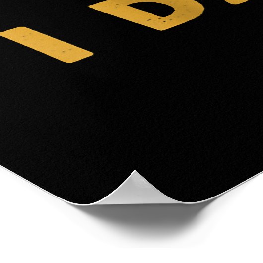 Steal I Dare you Funny Baseball Catcher Player Poster (Hoek)