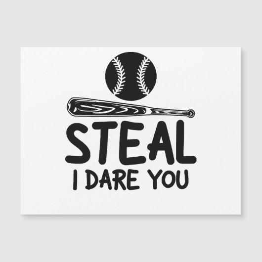 Steal I Dare you - Funny Baseball SoftballLover (Voorkant)