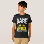 Steal If You Dare Softll Catcher Game Day Vibes So T-shirt (Voorkant volledig)