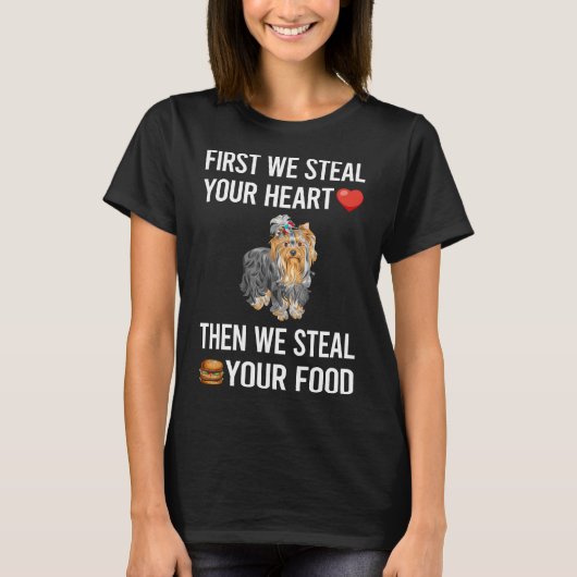 Steal je hart Yorkshire Terrier 50 T-shirt (Voorkant)