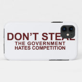 Steal niet - de overheid haat de concurrentie Case-Mate iPhone case (Achterkant (horizontaal))