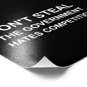 Steal niet foto afdruk (Hoek)