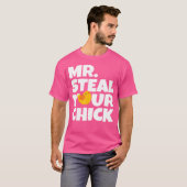 Steal Your Chick Easter Chicken Boys Egg Huntin T-shirt (Voorkant volledig)